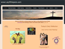 Tablet Screenshot of laywhispers.com